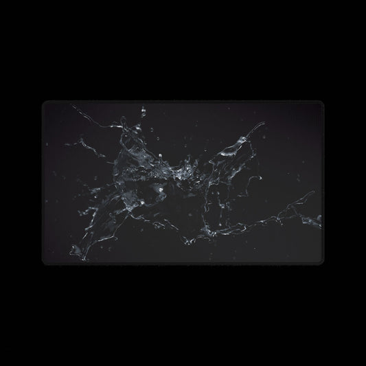 liquid black "desk mat"