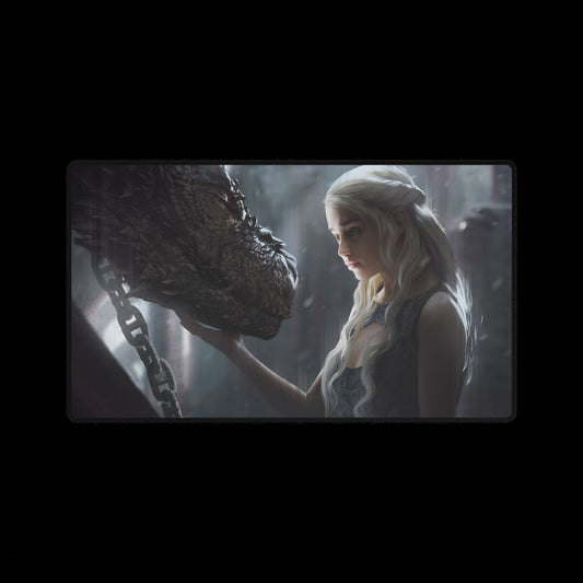 Game of thrones dragon desk mat for gamers