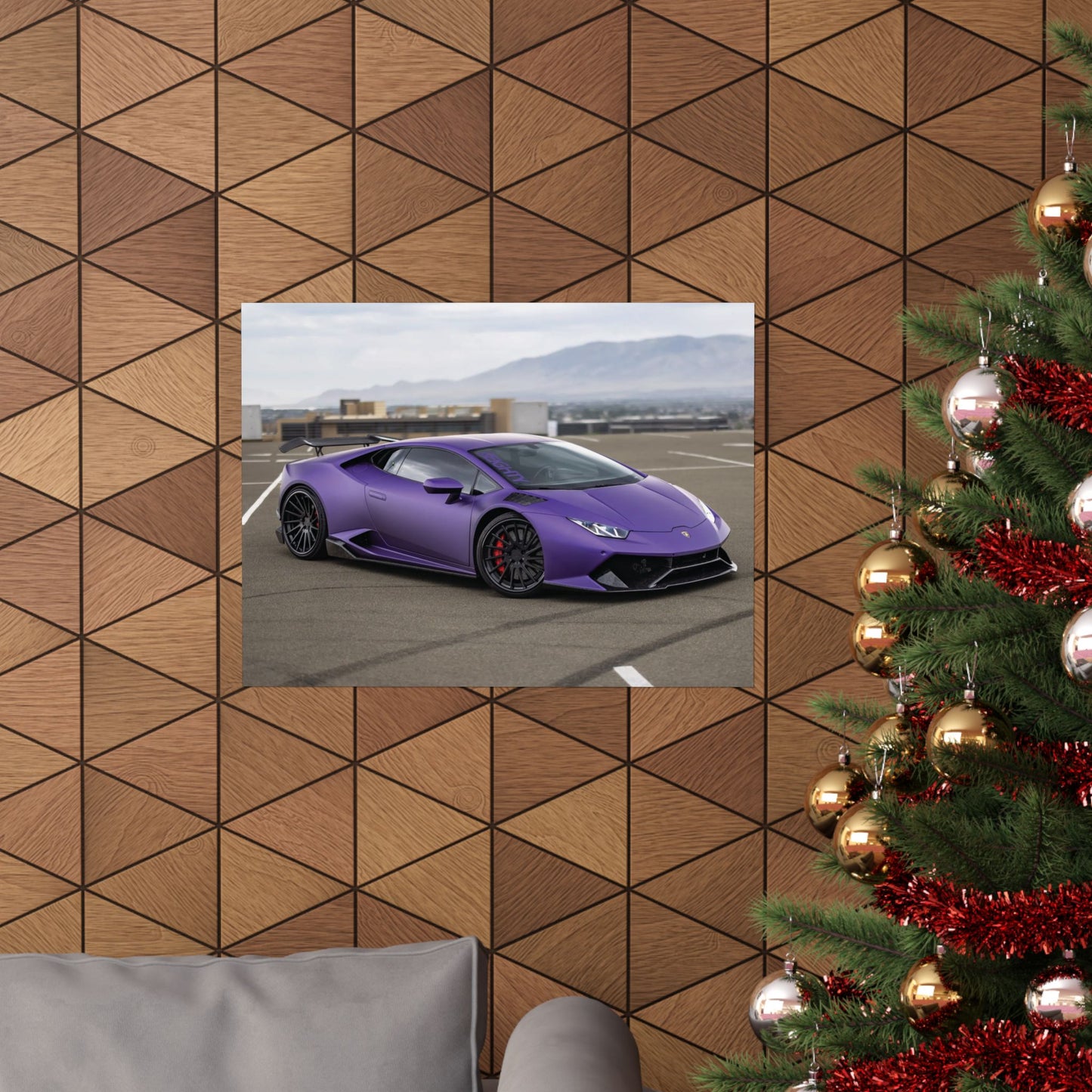 lamborghini huracan Matte Poster — Horizontal Automotive Wall Art for car enthuseists
