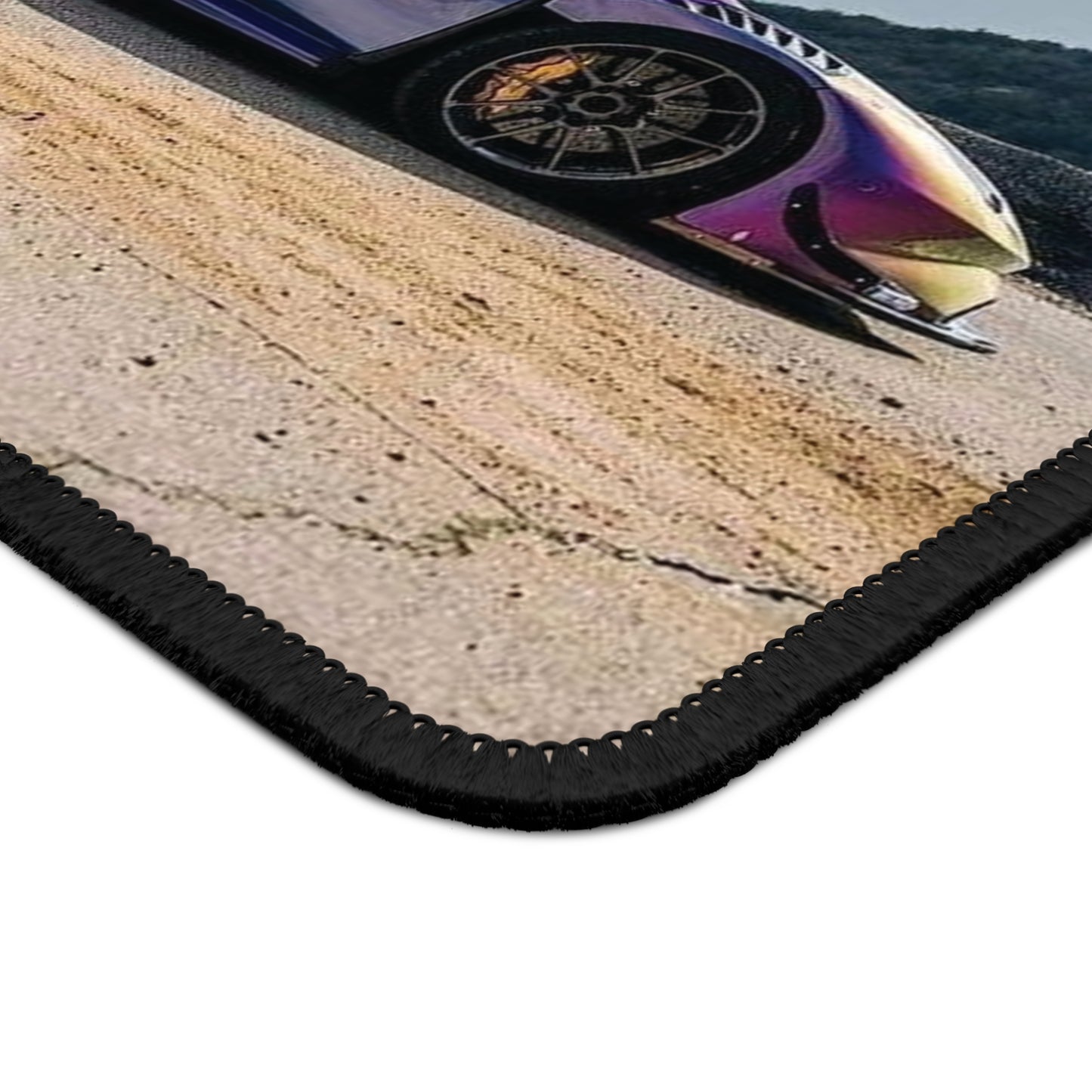lamborghini huracan Supercar Racing Mouse Pad — Iridescent Sports Car Desk Mat for Gamers & Racing Fans