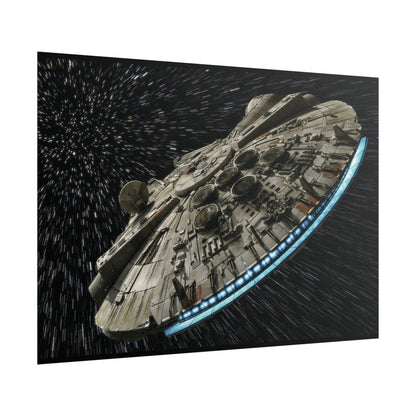 Millennium Falcon Space Poster — StarWars wall art