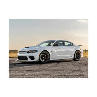 Dodge Charger SRT Hellcat Poster — Matte Horizontal Car Wall Art