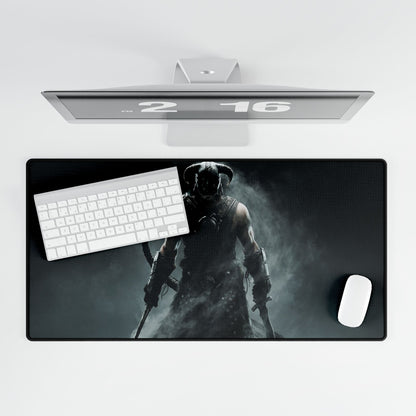 Skyrim The Elder scrolls Desk Mat — Dark Fantasy Gaming Mousepad for home offices or gaming desk
