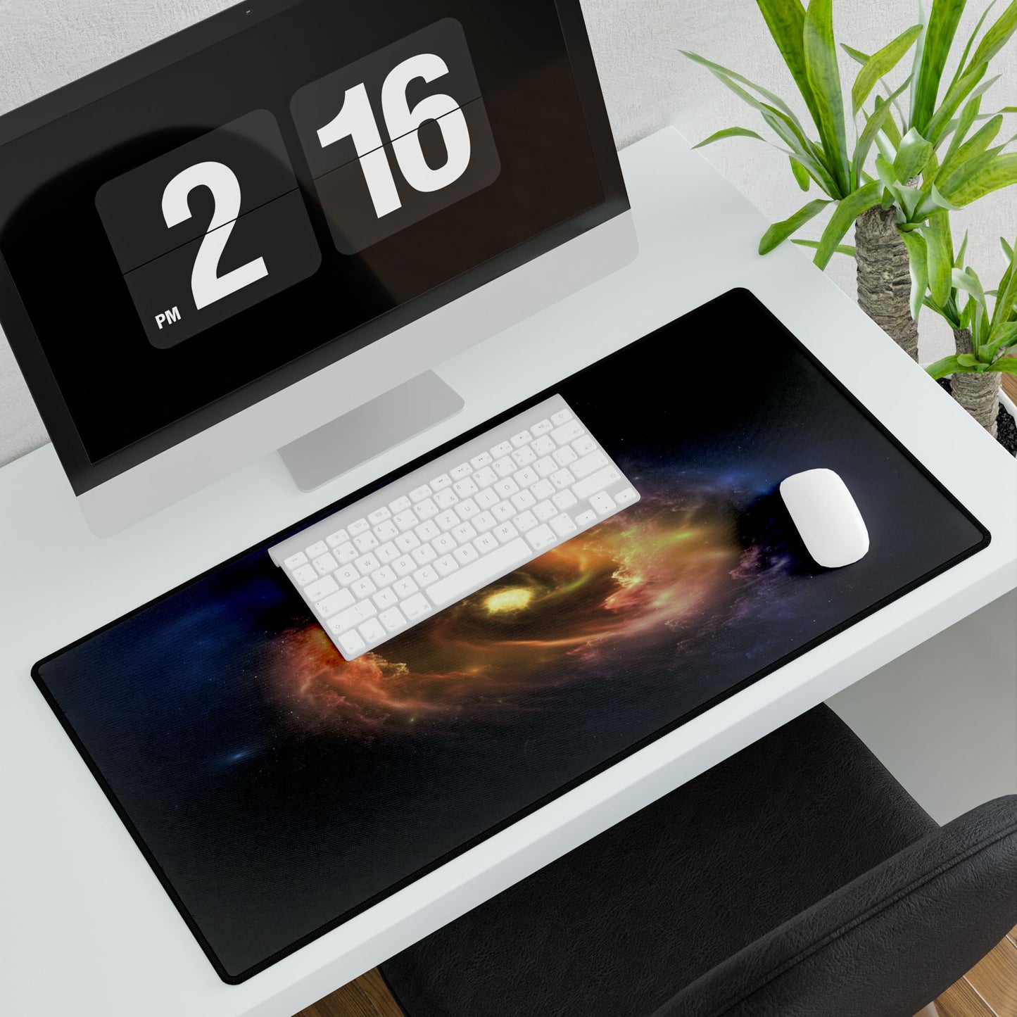 Galaxy Desk Mat "large" — Space themed Extended Mouse Pad