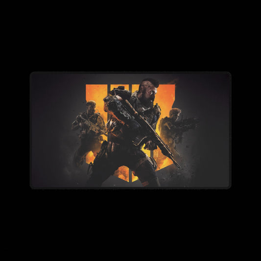 Call of Duty Black ops 4 Gaming Desk Mat – Black Ops 4 Logo Mousepad/deskmat perfect for gamers and office workers