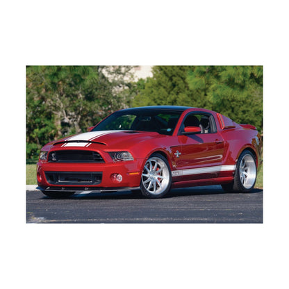 2013 ford mustang shelby gt500 Horizontal Posters perfect gift for car enthuseists