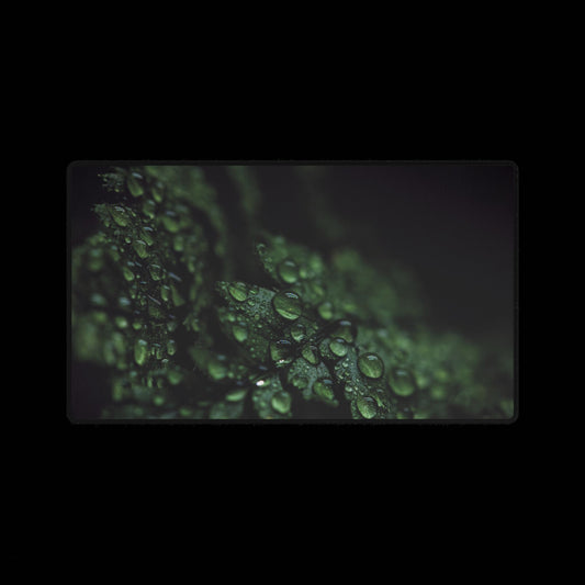 Leafy raindrop