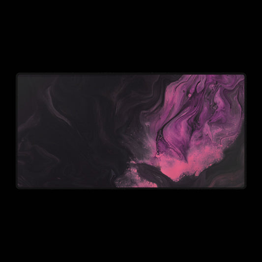 Pink Nebula Desk Mat – Large Gaming/Office Mouse Pad