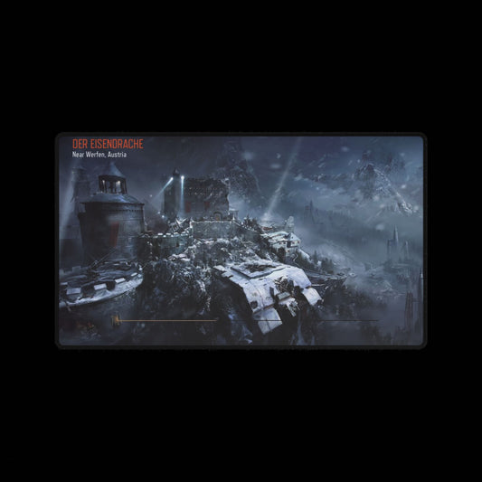 Call of Duty zombies inspired mousepad "DER EISENDRACHE" made for gamers/office workers