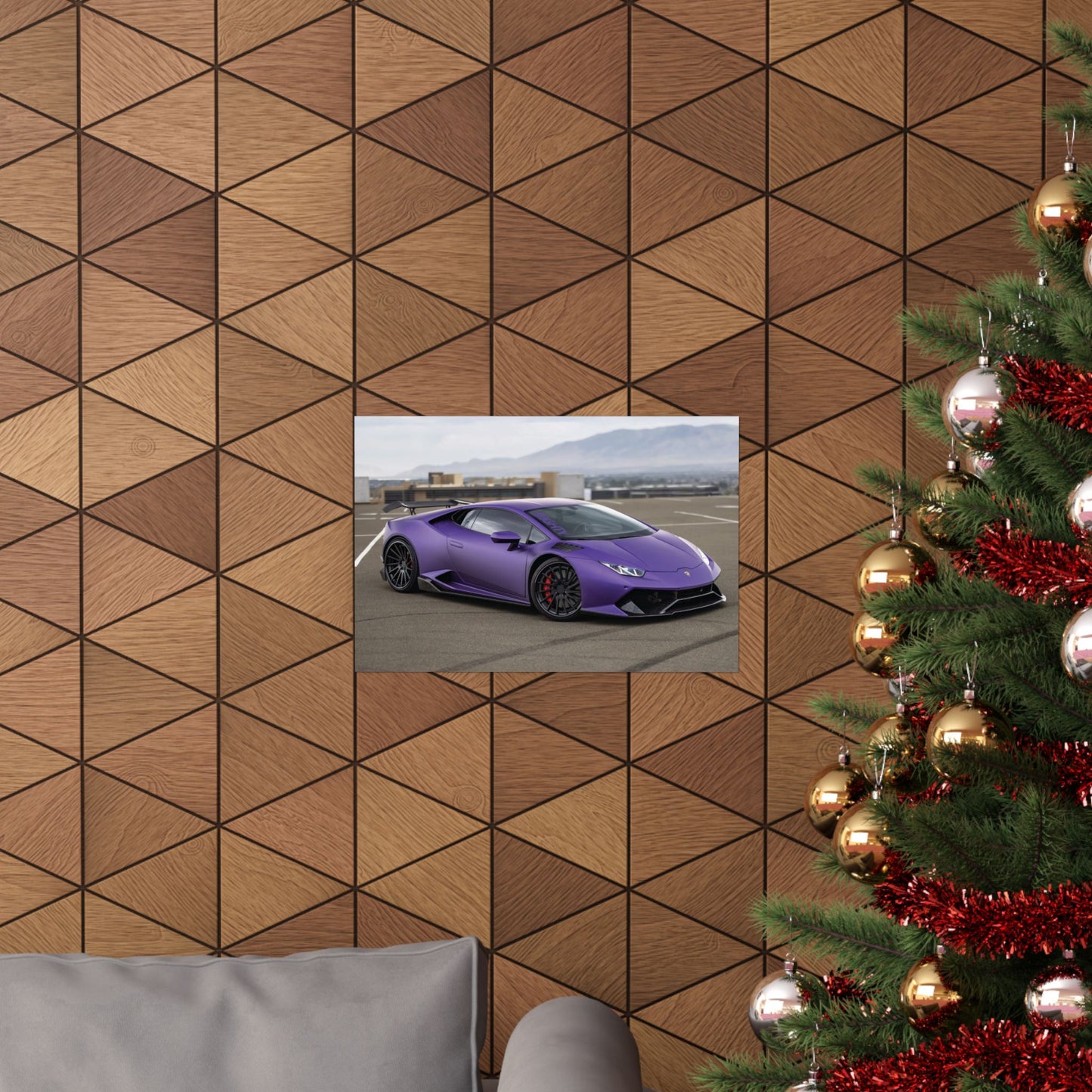 lamborghini huracan Matte Poster — Horizontal Automotive Wall Art for car enthuseists