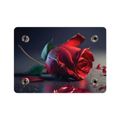 Red Rose Acrylic Wall Art Panel — Romantic Floral Decor for Home & Valentine's Day perfect valentines day gift for Her