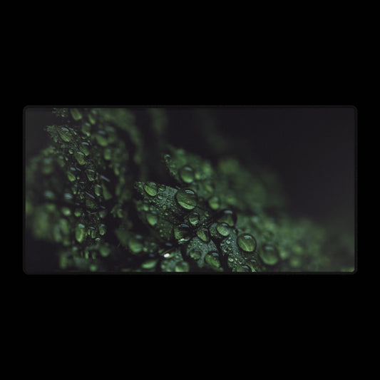 Leafy raindrop