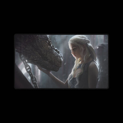 Game of thrones dragon desk mat for gamers