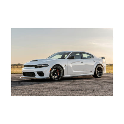 Dodge Charger SRT Hellcat Poster — Matte Horizontal Car Wall Art