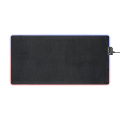 LED Gaming Mouse Pad — Neon Yellow BMW M3 comp