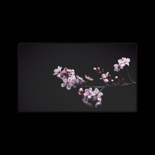 Cherry Blossom Desk Mat — Floral Gaming/Office Mouse Pad