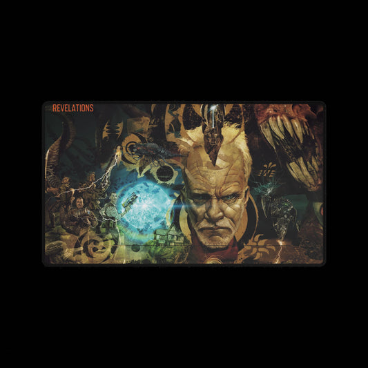 Call of Duty Black ops 3 zombies themed mousepads. OG loading screen "REVELATIONS" MAP Fantasy Art Desk Mat — Dark zombies themed Gaming Mouse Pad