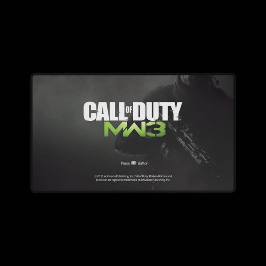 Call of Duty MW3 Gaming Desk Mat — Large Mousepad Play Surface for gamers and office workers.
