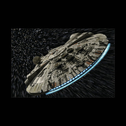 Millennium Falcon Space Poster — StarWars wall art