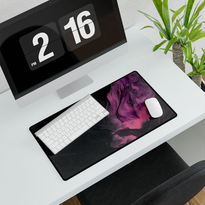Pink Nebula Desk Mat – Large Gaming/Office Mouse Pad
