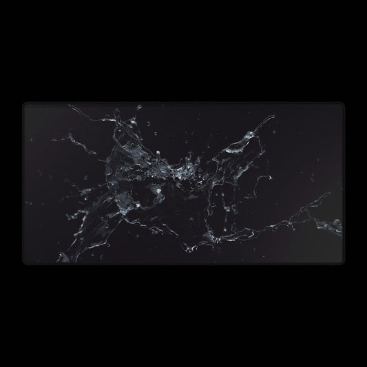 liquid black "desk mat"