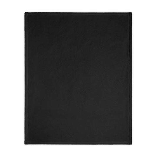 Frosted Cannabis Plant "BLUE DREAM" Microfiber Blanket — Two-Sided Cozy Throw Perfect for winter