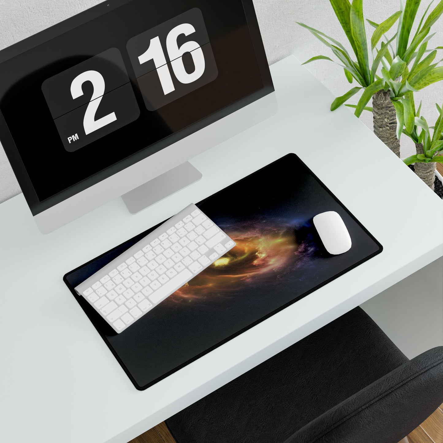 Galaxy Desk Mat "large" — Space themed Extended Mouse Pad