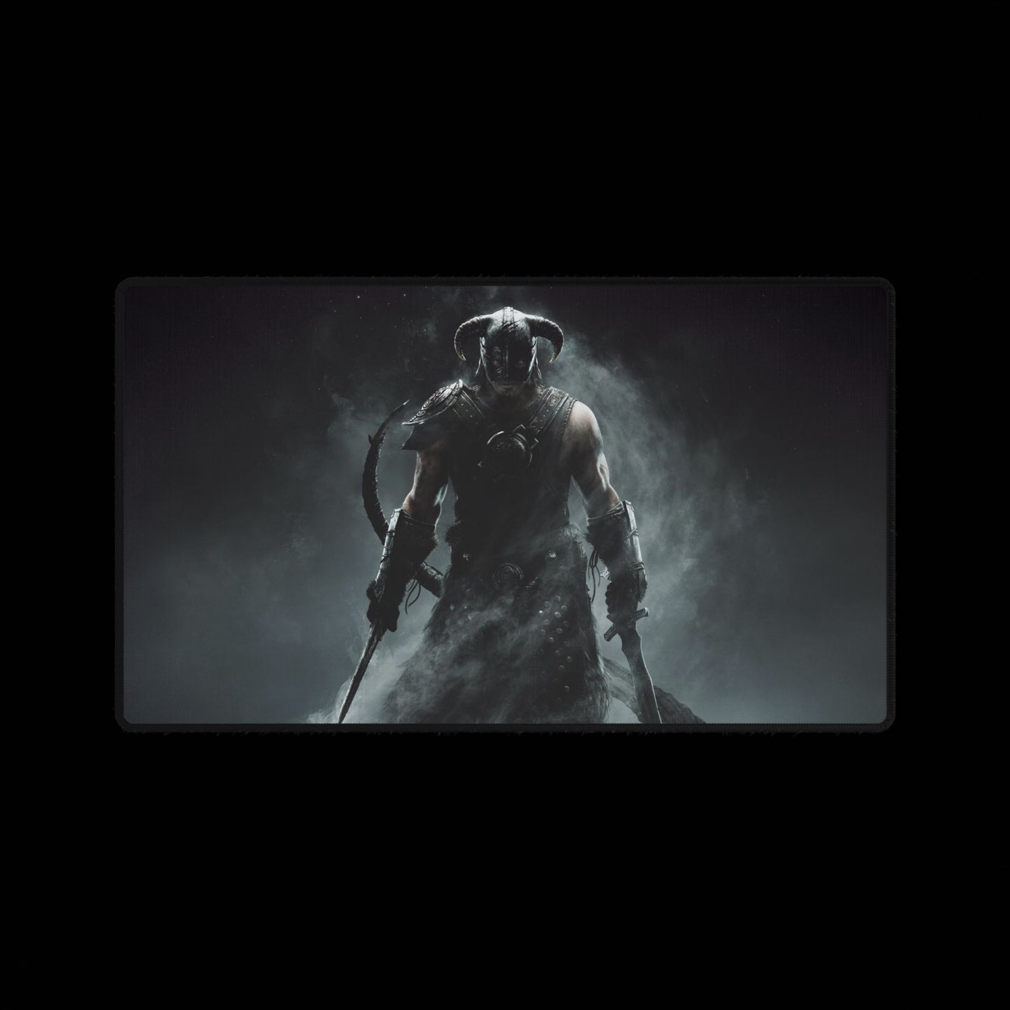 Skyrim The Elder scrolls Desk Mat — Dark Fantasy Gaming Mousepad for home offices or gaming desk