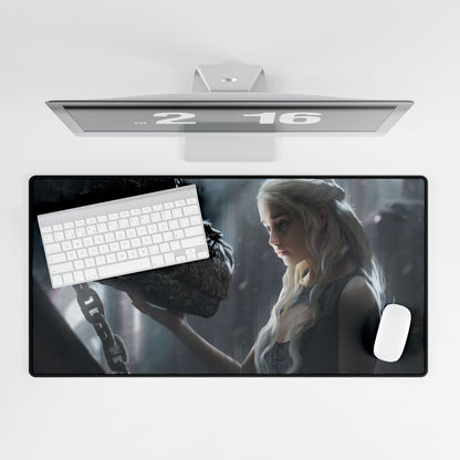 Game of thrones dragon desk mat for gamers