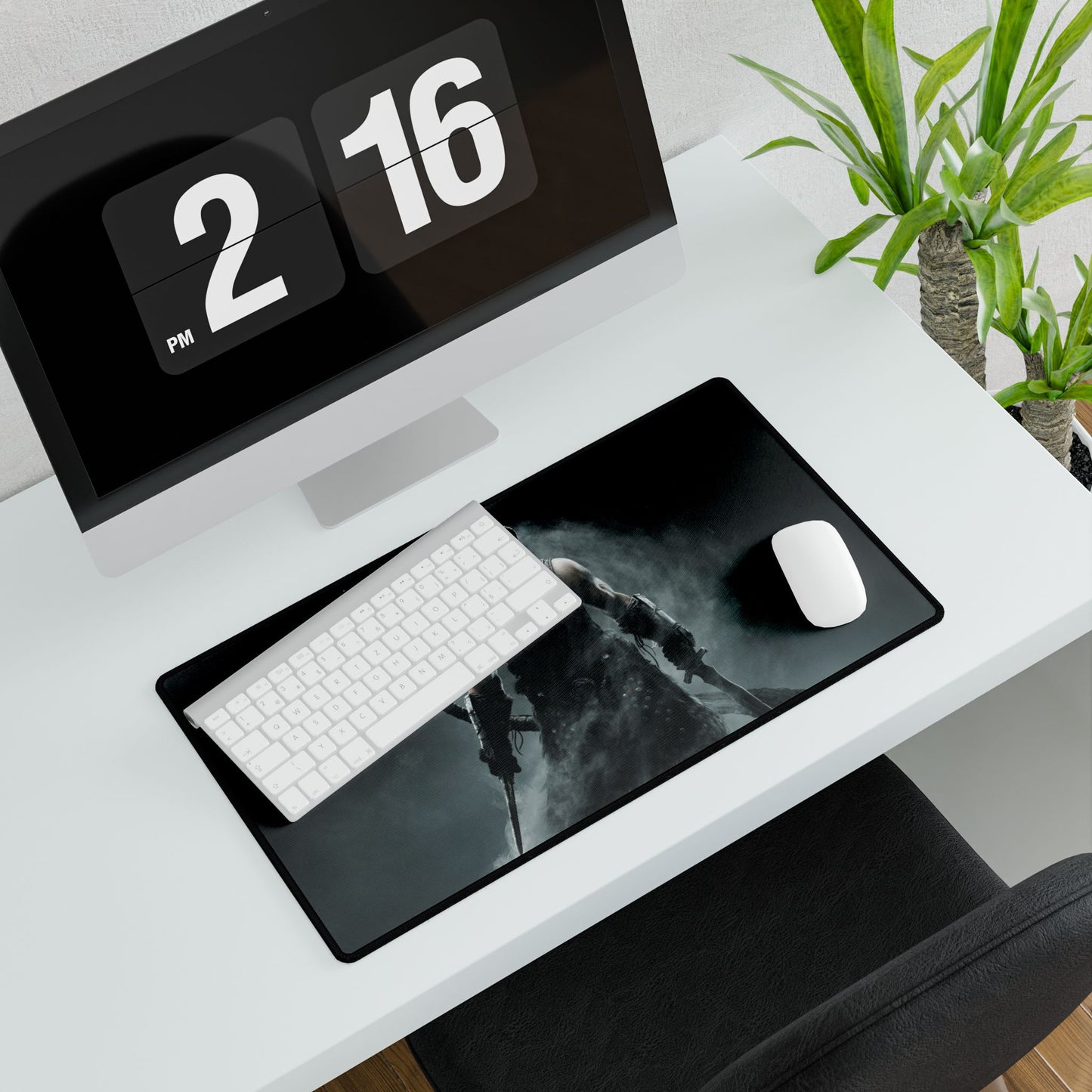Skyrim The Elder scrolls Desk Mat — Dark Fantasy Gaming Mousepad for home offices or gaming desk