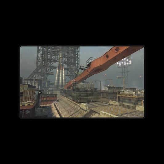 Custom made Call of Duty black ops 1 Desk Mat map "LAUNCH" perfect mouse pad for gamers or office workers